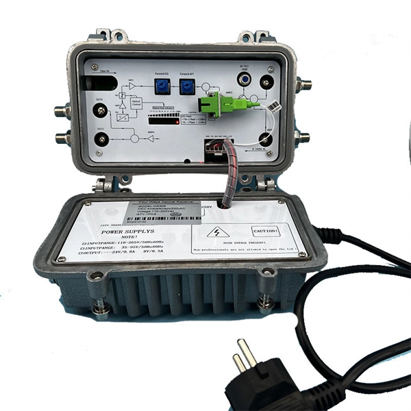 Huijue 24-Port Fiber Optic Switch with 4-Port Electrical Ports