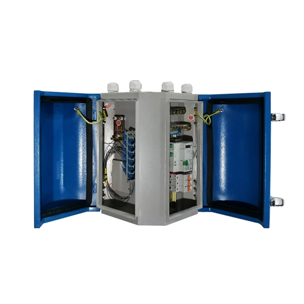 How to connect the ground wire of the distribution box to the outside 