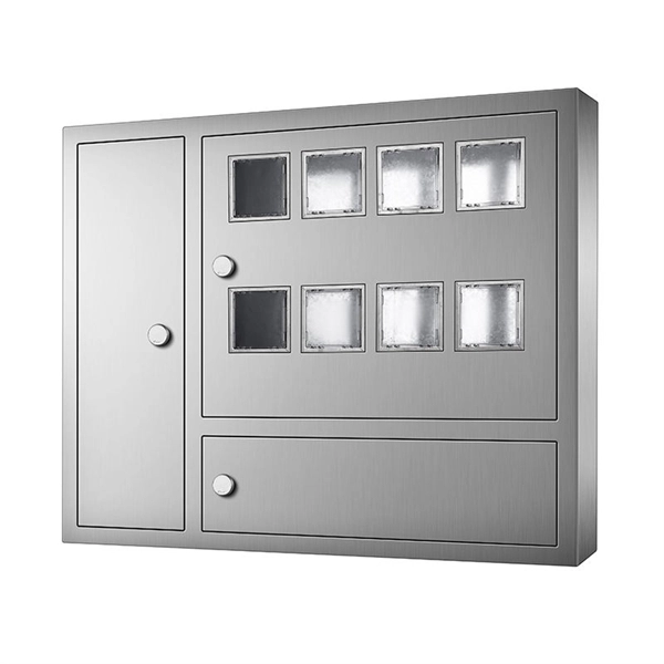 How long should the connector cable for the distribution box be 