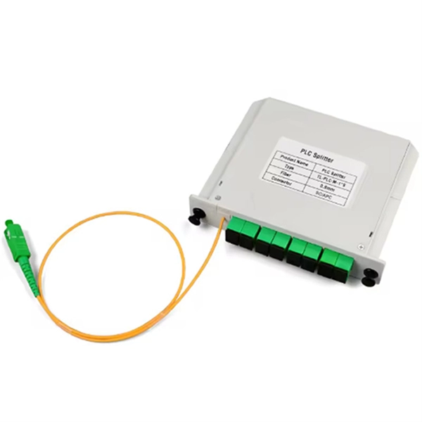 The fiber optic cable is running on a dedicated line 