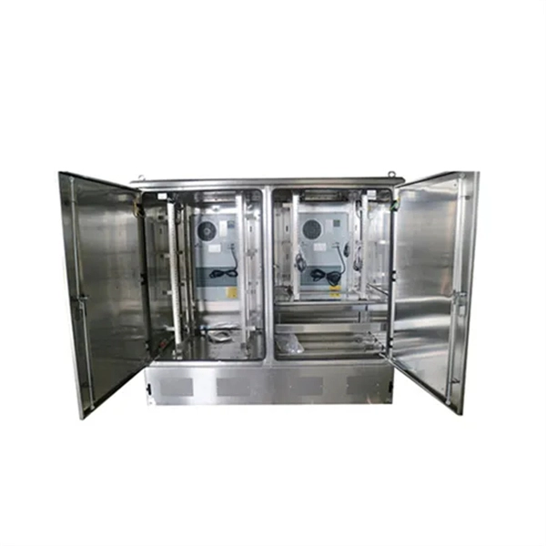 Can temperature-controlled server racks be used outdoors 