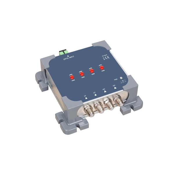 Can I connect the fiber optic port using a patch cable 